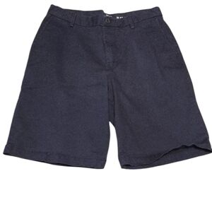 Izod Saltwater Stretch Men's Classic Navy Shorts Size 30 waist 9.5 Inseam